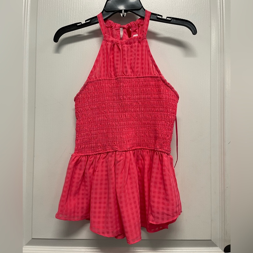 Vestique Vibrant Pink Sleeveless Top- Size S